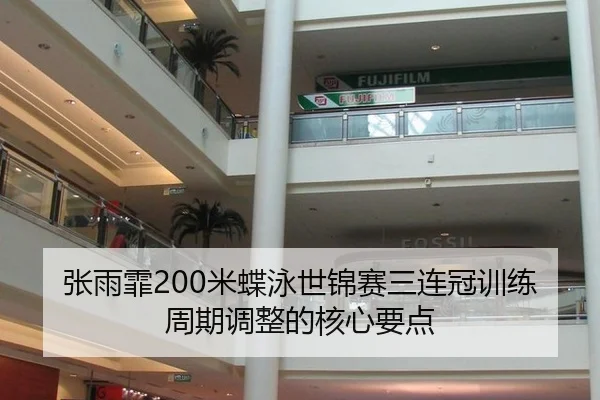 张雨霏200米蝶泳世锦赛三连冠训练周期调整的核心要点